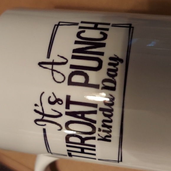 Bam's 15 oz Mug "Throat Punch" - Picture 1 of 1